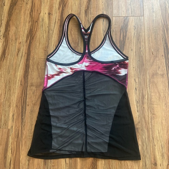 Lululemon Mesh Back Racerback Tank - Picture 4 of 4